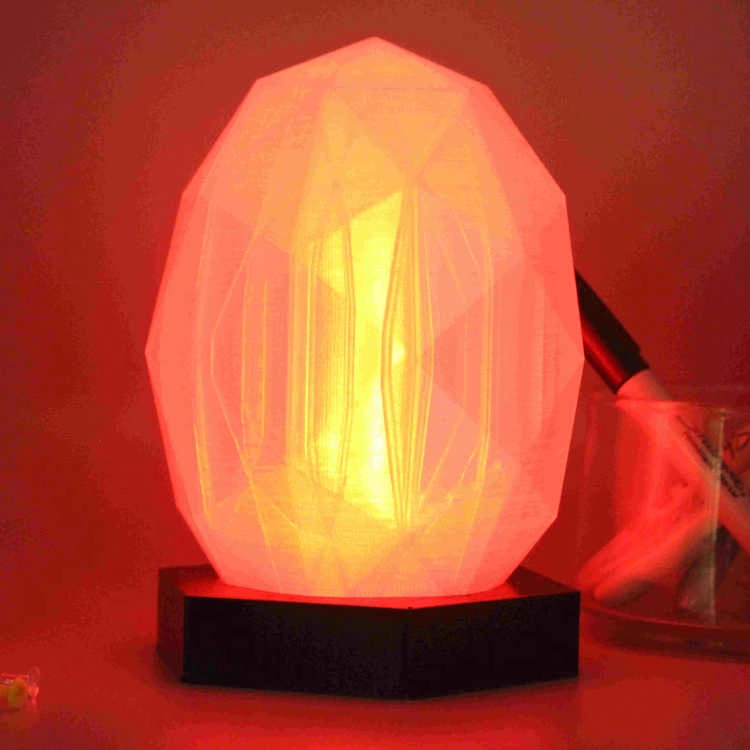 3D Printed Hexa-Dragon Egg Lamp (Battery)